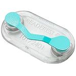 Readerest magnetic eyeglass holder, name tag, magnet badge holder, sunglasses holder, eye glass holder from Shark Tank, Made in USA (Turquoise), Gifts for Mom and Dad