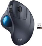 Logitech Wireless M570 Trackball Sculpted Shape to Provide Better Support for Your Hand