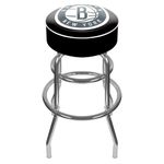 NBA Brooklyn Nets Padded Swivel Bar Stool