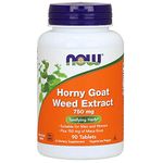 NOW Foods Horny Goat Weed 750 Mg-90 Tablets