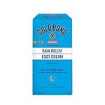 Gold Bond Pain Relieving Foot Cream - 113 g, Fast, Temporary Relief of Minor Foot Pain, Muscle & Joint Aches Associated with Arthritis, Sprains, & Strains - Non-Greasy, Easy-to-Apply