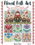 Floral Folk Art in Cross Stitch