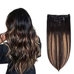 5 Pieces 12" Remy Clip in Hair Exte