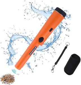 GP-Pinpointer Detectores de Metales Portátil IP68 Impermeable,360° Exploración,Localización Precisa,Linterna LED,Buscador de Metales Alta Sensibilidad para Encontrar Tuberías de Metal