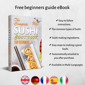 Sushi Making Kit – 14-Piece DIY Sushi Roller Set