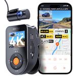 Vantrue New S1 PRO MAX 4K+2.5K Dash Cam Front and Rear, ADAS/BSD, 2 Channel HDR Dashcam, Dual STARVIS 2 Dash Camera, PlatePix Night Vision, WiFi & GPS, Voice Control, 24/7 Parking Mode, 1TB Max(RC18)