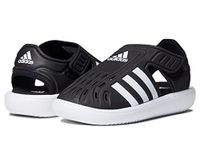 adidas Unisex-Baby Summer Closed-Toe Water Sandals, black/white/black, 6