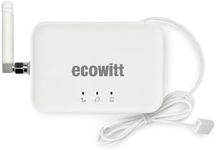 Ecowitt GW3000 Wi-Fi & Ethernet Weather Station Gateway, with Built-in Temperature, Humidity and Barometric Sensors with SD Card Port, 915 MHz
