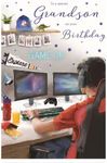 ICG Special Grandson Birthday Card 
