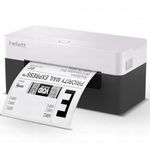 helett® H30C USB Direct Thermal 4×6 Shipping Label Printer(Barcode) Adjustable Label Size|203DPI Resolution|152mm/s Printing Speed Compatible with Windows,Mac,Linux Chrome OS|White(1Year Warranty)