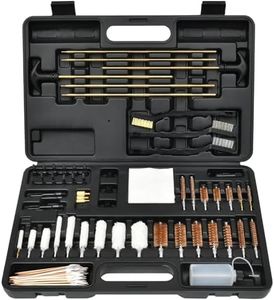 GLORYFIRE Universal Gun Cleaning Kit Hunting Handgun Shot Gun Cleaning Kit for All Guns with Case Travel Size Portable Metal Brushes