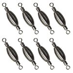 ( 6-8pcs) - Acekit Quick Set Up Brass Fishing Sinker with Inner Swivel