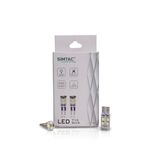 SIMTAC | 360° T10 Parking LED Bulb For Multi Purpose T10 Fitment | T10 (PRK) (T10-PRK WHITE)