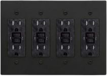 Residence Supply Solid Brass Outlet - 120 VAC, UL Listed Electrical Outlets - Decorative Wall Plate for Historical Homes - Durable Heavy-Duty Brass, Easy Installation - US Style