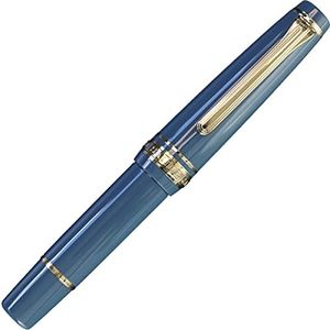 Sailor Professional Gear Slim Mini Fountain Pen, Ayur Blue, MF