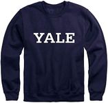 Ivysport Yale University Crewneck Sweatshirt, Essential, Navy, Large