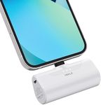 iWALK Mini Portable Charger 4500mAh Ultra-Compact Power Bank Small and Cute Battery Pack Compatible with iPhone 14/13/13 Pro/13 Pro Max /12/12 Pro/12 Pro Max/11 Pro/XR/X/8/Plus，Airpods and More,White