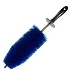 EZ Detail Super Soft Grill & Spoke Alloy Wheel Cleaning Brush - Blue & Black - Large