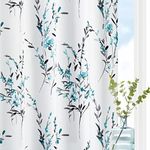 MYSKY HOME Bedroom Curtains 63 Inch