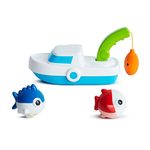 Munchkin Deep Sea Fishing Bath Toy. Kids Bath Toy with Magnetic Fish, Fishing Rod and Boat. Bath Toys for 2 Year olds. Baby Bath Toy for a Toddler Bath.