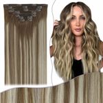 fshine Clip in Hair Extensions Huma