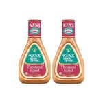 Ken's Steak House Thousand Island Salad Dressing 16 Oz (Pack of 2) by Ken's Steak House