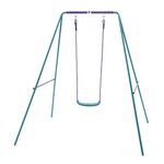 Plum Single Metal Garden Swing Set