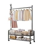 Clothes Rack Clothing Rack Rolling 
