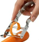 Vegetable Peeler – Multifunctional Stainless Steel Potato Peeler, Durable & Corrosion Resistant, Ergonomic Handle for Easy Use, Potato Peelers for Vegetables, Dishwasher Safe - 4.45"L x 2.64"W
