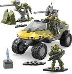 Mega Bloks Halo Universe Red Team Warthog Rescue 324pcs Playset 3 Small Figures