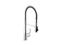 Kohler 22033-CP Kitchen Sink Faucet, Polished Chrome