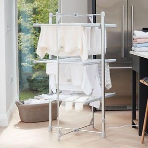 Lakeland 3-Tier Heated Clothes Airer – Electric Drying Rack