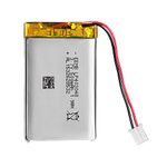 EEMB 3.7V Lipo Battery 500mAh 403048 Lithium Polymer ion Battery Rechargeable Lithium ion Polymer Battery with JST Connector (UL Certified for Cell)