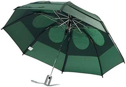 Gustbuster Metro Folding Umbrella, Black, 43 Inch Size