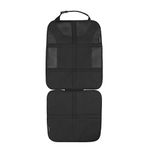 Maxi-Cosi Back Seat Protector, Forward Rearward Facing Car Seat Accessory, Protects Leather and Fabric Car Interior, Strong Anti-Slip Material, Quick installation, Large Size, ISOFIX Compatible, Black