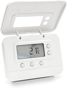 Adept-Honeywell Wireless Programmable Thermostat Replacement for CM927 CM921 CM727 CM721 CMS927B1049 with Relay Box Central Heating Programmer - White