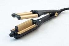 HNK SWIRIL Hair Waver (Black/Copper) Hair curler for Super Curl Ceramic Plate