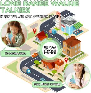 Bakoherp Kids Walkie Talkies – 2-Way Radio Toy for Children
