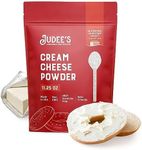 Judee's Powdered Cream Cheese - 11.25 oz - Delicious and 100% Gluten-Free and Keto-Friendly - Great for Dips, Spreads and Baking - Made from Real Cream Cheese