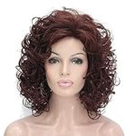 Lydell Short Length Afro Curl Full Synthetic Wig Women Wigs