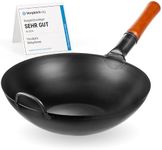 YOSUKATA Carbon Steel Wok Pan – 13,
