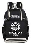 WANHONGYUE Luminous One Piece Anime School Bag Student Shoulder Backpack with USB Charging Port /3