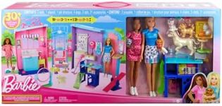 Barbie Pet Nursery Playset with Four Dogs and Four Cats for Girls Ages 3 and Up