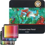 72 Colored Pencils, Quality Coloring Pencils for Adult Coloring Artists Professionals and Colorists, Soft Core, Sketching Drawing Pencils Set Art Supplies for Kid Beginners, Color Pencils for Students