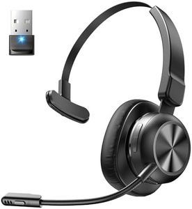 Weihele Trucker Bluetooth Headset, Wireless Headset with Microphone