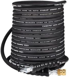 YAMATIC 3/8 in Pressure Washer Hose, 4000 PSI, 100 FT