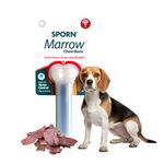 Yuppie Puppy Dog Toy Chew Bone – Jerky Flavored Dog Chew Toy Bones, Long Lasting Chew Toy, Dog Bone Marrow Chew,Dental Chews for Dogs by Sporn