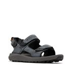 Columbia Men's Trailstorm Hiker 3 Strap sports sandals, Grey (Graphite x Black), 8 UK