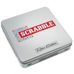 Scrabble Retro Edition Tin | Beautifully presented in a collector's tin with wooden racks and tiles | Classic Games | For 2-4 Players | Ages 10+