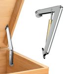 Toy Box Hinges Soft Close，Slow Closing lid Support Hinge (1PCS 150N)